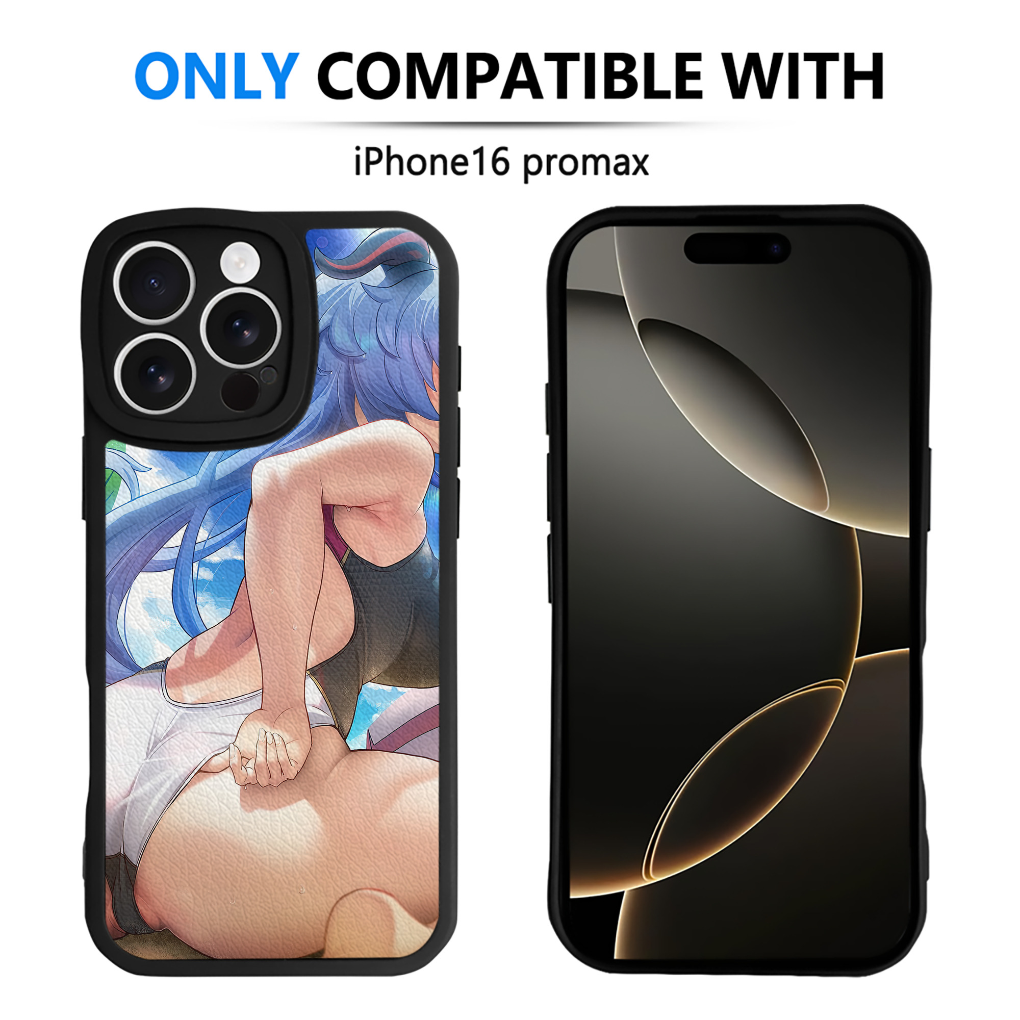 げんし神 genshin 【iPhone 16シリーズ対応】シリコンスマホケース（レザー調） 材質：シリコン